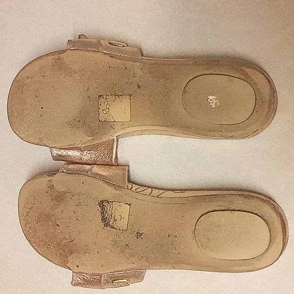 Ted Baker London pinkish gold slippers size 8 - Picture 5 of 7